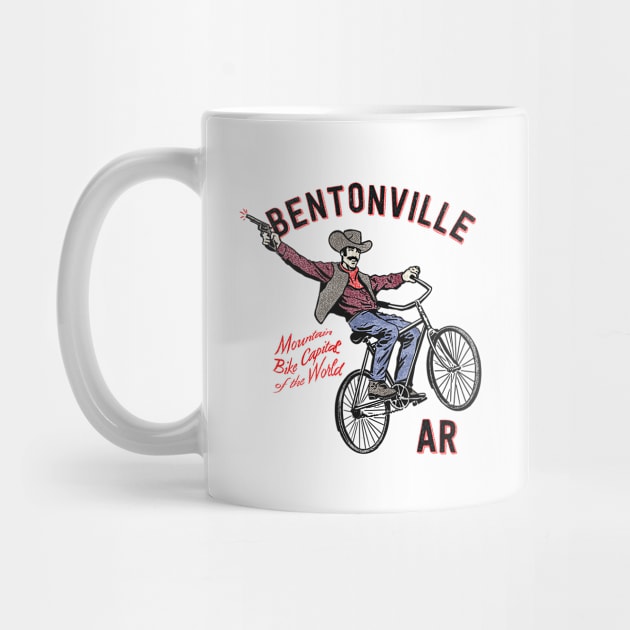 Bentonville Bucking Bicycle by rt-shirts